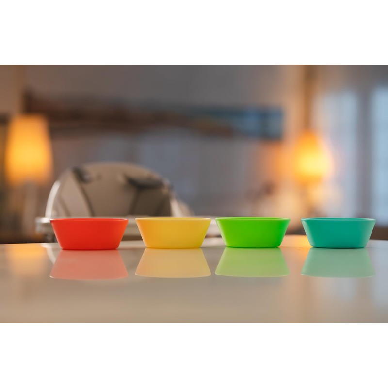 Nuby Good Square Meal Toddler Weaning Bowls - Durable |