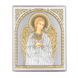 NKlaus - Guardian Angel - Wooden Icon 15 x 18 cm Christian Orthodox - Religious Blessing 16568