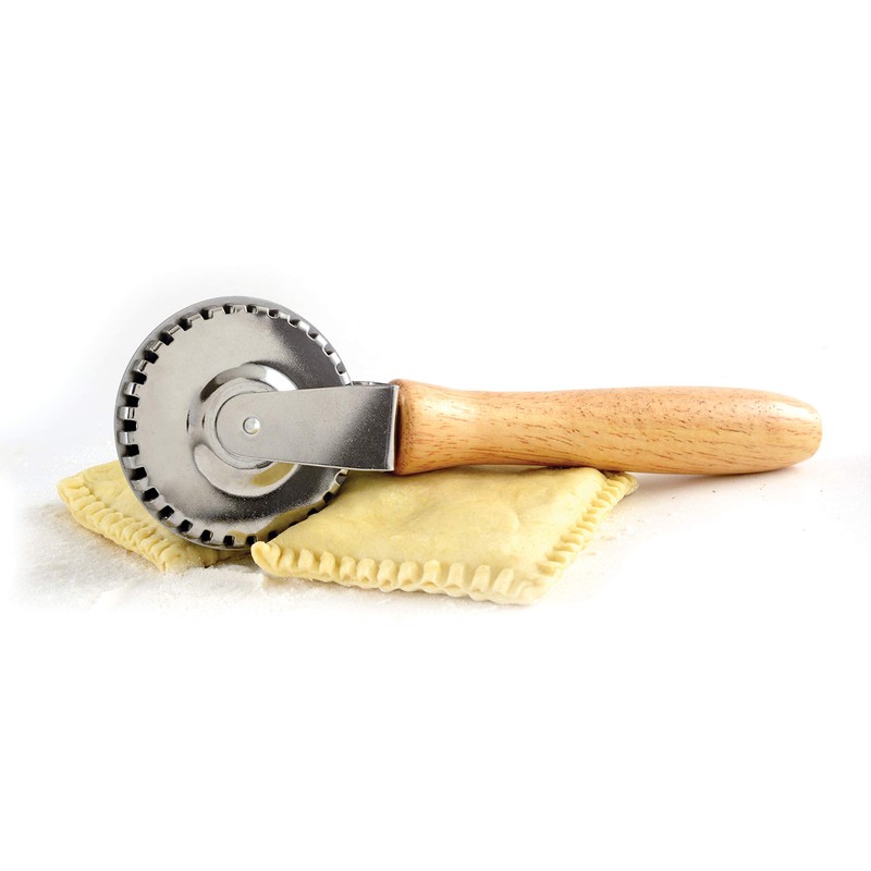Norpro Stainless Steel Pastry Crimp-Cut-Seal, Metallic, 1 Count (Pack of