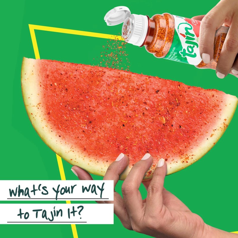 Tajin Clásico Chile Lime Seasoning, 14 Oz, Pack of 12