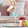 Beautify Cocktail Shaker Set, Copper 8pc Set with 600ml Parisian