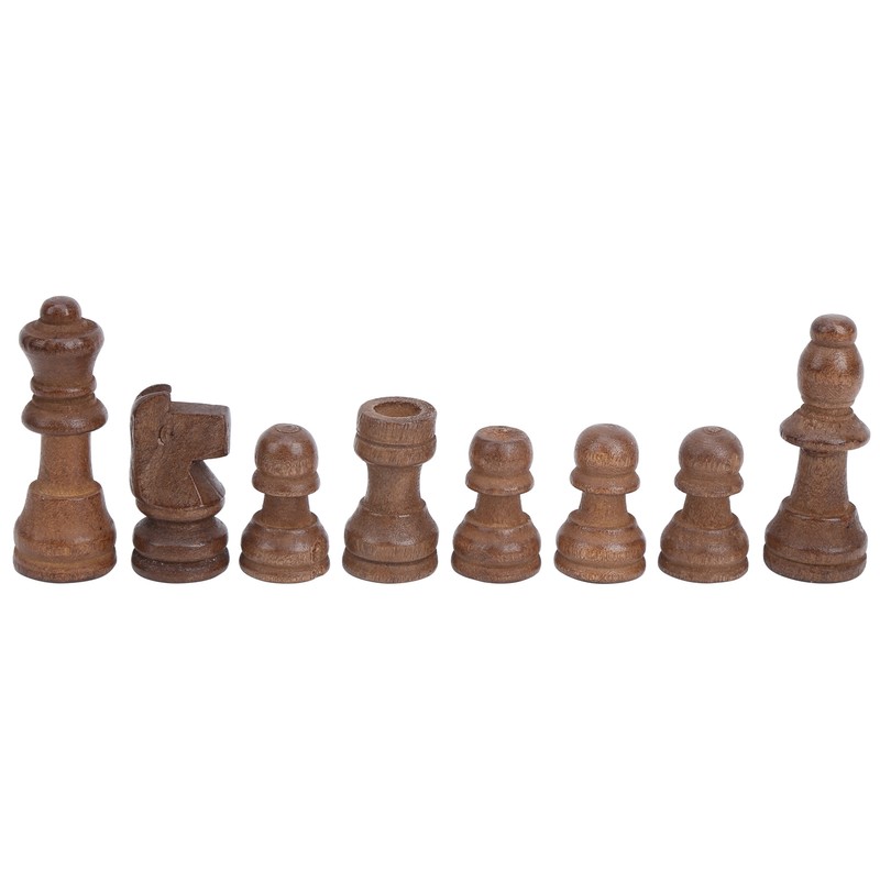 3 in 1 MultiFunctional Folding Wooden Chess Checkers Board Game