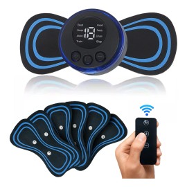 Dingpai X1 Recargable 8 Modos Pulso Electroestimulador Portatil+7parche