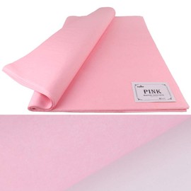 PMLAND 100 Sheets Pink Tissue Wrapping Paper Bulk 20 x 15 Inches for Gift Favor Bags Boxes Flowers Packaging Crafts DIY Art Projects and Party Decorations