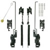EACCESSORIES EA Sunroof Track Assembly Repair Kit fit for SAAB