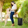 Mounting UP Dog Poop Trash Can for Outdoors Dog Waste