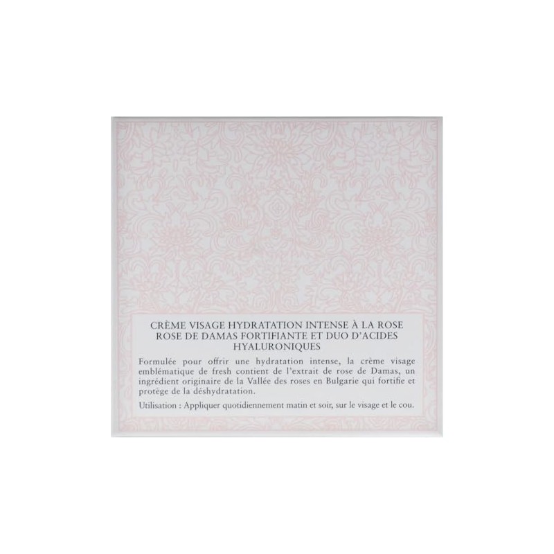 Rose Deep Hydration Face Cream by Fresh for Women -