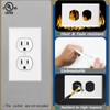 Outlet Covers Wall Plates -Duplex Outlet Covers, 1-Gang Standard Size