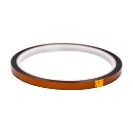 COLOR MAKE - Cinta Térmica para Sublimación - 6 mm Café - Ideal para que no se manchen tus productos soporta hasta 220 °C (1 CINTA)
