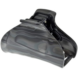 Camila Paris CP2122 French Hair Clip for Women for Thick Volume Hair, Handmade Gray, Girls Hair Claw Clips Jaw Fashion Styling Hair Accessories for Women, Strong Hold No Slip Grip, Made in France