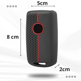 Genérico Funda para Llave Mazda 2, 3, 6, Mazda CX-30, Mazda MX-30, Mazda CX-9, Mazda CX-5, Mazda CX-8 y Mazda MX-5 4 Botones. Protector Carcasa para L