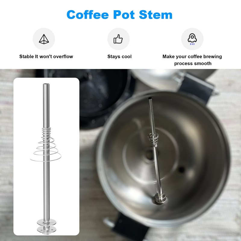 BZTT Coffee Maker Pump Tube Replacement Coffee Percolator Pipes 18-55