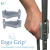 Crutch Pads - Ergonomic Crutch Grips - Reduces Pressure On