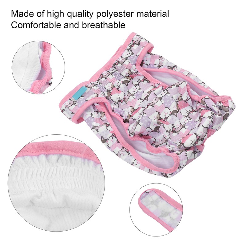 3pcs Toddler Training Underwear Strong Water Absorption Reusable Skin Friendly