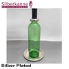 Bottle Coaster with Bottle Stand Coaster D 14 cm Silver