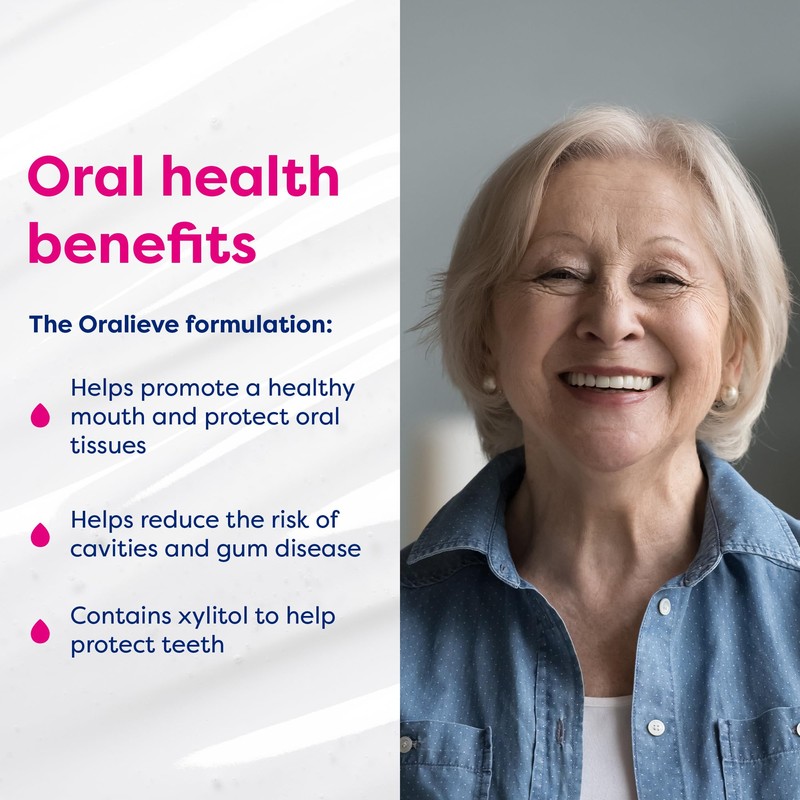 Oralieve Moisturising Dry Mouth Relief Gel (1 x 50ml), Hydrating