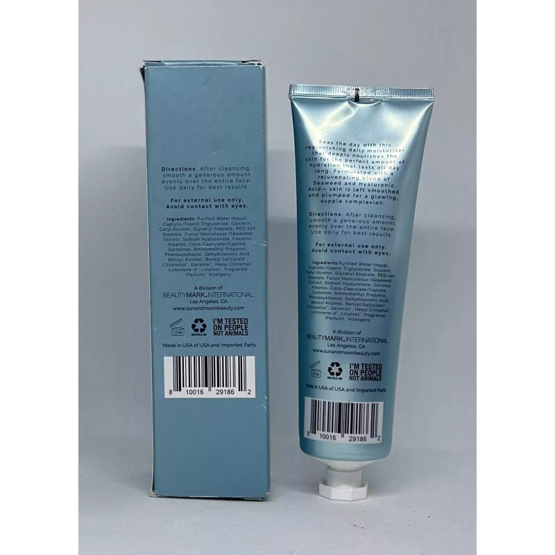 beautymark Sun + Moon Daily Facial Moisturizer Lotion Cream Hydrating