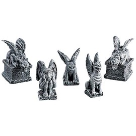 Lemax Spooky Town Gargoyles Assortment of 5