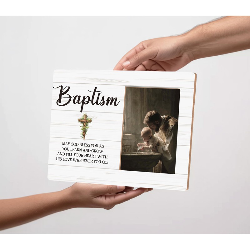 Baptism Picture Frame Gifts for Son