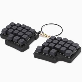 SZRKBD - Mini teclado mecánico portátil de 35 diseños divididos en caliente con cable North RGB Vial Sofeware totalmente programable (teclado...      