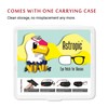 Astropic 12Pcs Eye Patches for Adults Kids Glasses (Medium, Black)
