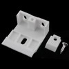 ZZLZX 4PCS Pleated and Cellular Shades Headrail Support Bracket Clip