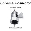 Shower Flow Control Valve, Shower Head Shut-off Valve with Handle