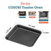 COSORI Oven Tray，Baking Sheet，Drip pan for CO130-AO, CS130-AO, CCO-R252-SUS &