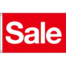 Sale Red Flag 5ft x 3ft
