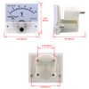 Heschen 85L1-250V Rectangular Plate Mount Voltage Meter AC 0-250V Class