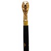 Sadaf Nautical Solid Brass Lion Head Handle woodan Walking Stick