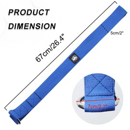 J Bryant Enhanced Arm Wrestling Training Loading Strap Suitable for Wrist Forearm and Biceps Workouts Compatible with 1 Inch and 2 Inches Barbell Plates Multifunctional Home Gym Fitness Equipment