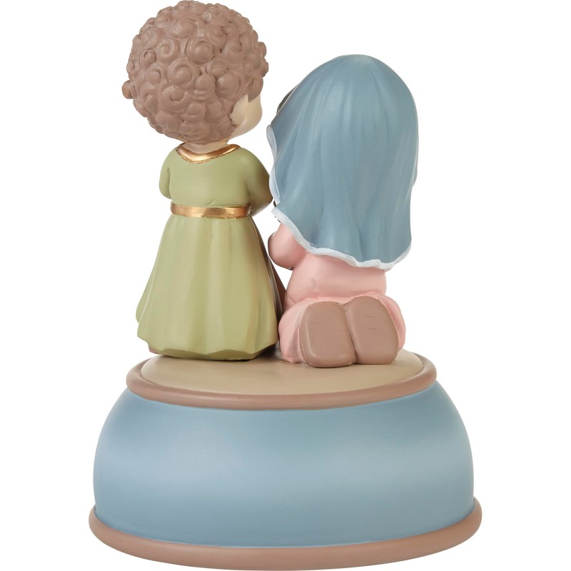 Precious Moments 231110 Behold The Newborn King Resin Musical