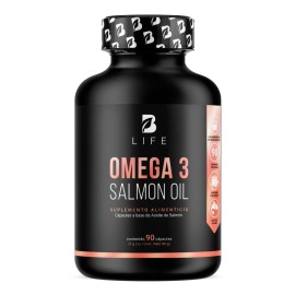 Omega 3 De Salmón 90 Cápsulas (epa - Dha). Salmon Oil B Life