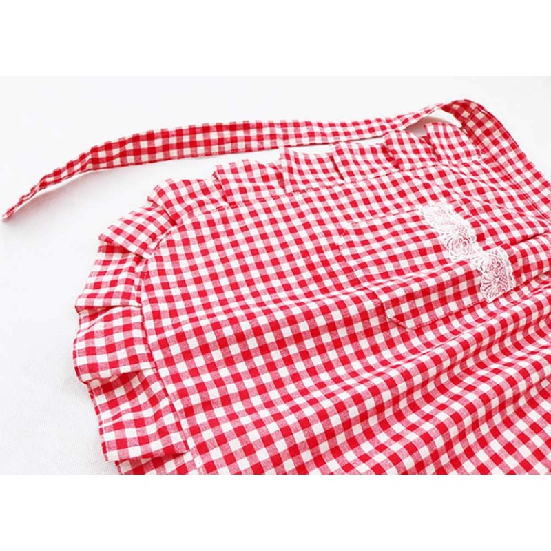 CRB Fashion Womens Waist Pocket Half Bistro Kitchen Cooking Apron
