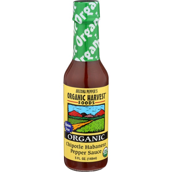 Organic Harvest, Sauce Chipotle Habanero Organic, 5 Ounce