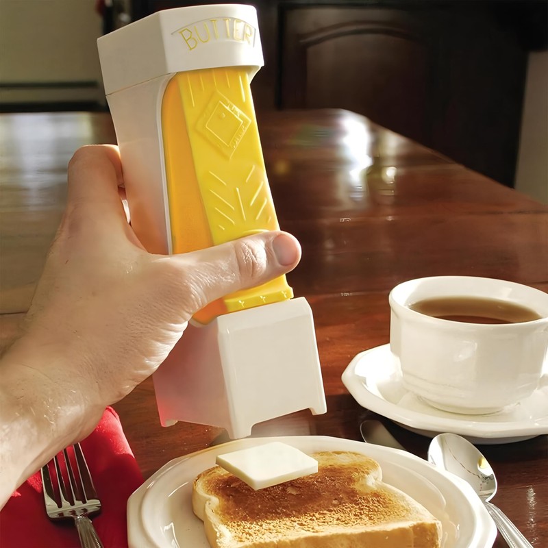 Butter Cutte, Simple One Click Stick Butter Cutter - Butter