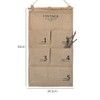 Wall Pocket, Wall-mounted, Hanging, Hook, Storage, Organization, Classification, Natural, Cotton,