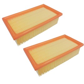 2X Flat Pleated Filter Compatible with Kärcher/Festo/Festool 6.904-068 452065 452923 CT/CTL/CTM/ 11E 22E 33E 44E 55E Dust Extractor