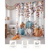 IDOWMAT Shower Curtain - Waterproof Polyester Fabric Shower Curtain Set