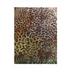 Barrilito Foamy carta metalizado color animal print leopardo, 1 paquete