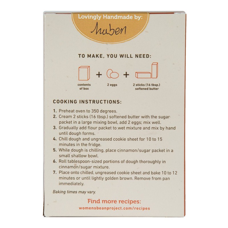 Women's Bean Project Snickerdoodle Mix, 25 Ounces