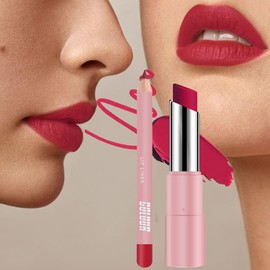 Moisturizing Tinted Lip Balm - Tint Lipstick | Nourishing Long-lasting Plumping Non-sticky Matte Lipstick for Youth Cold Weather Night Repair Daily Makeup