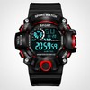 Digital Sports Wristwatch for Outdoor Play - Large Dial, Luminous,