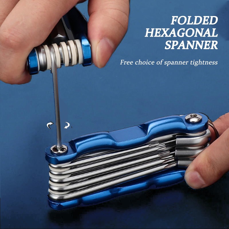 Gelishan Folding Allen Hex Keys Hexagon Screwdriver Allen Key Set
