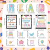 Zonon 45 Pcs Reading Classroom Decorations Reading Bulletin Board Poster