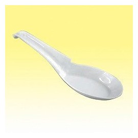 FD # 140 about 140 mm [White] Chinese Soup Spoon (spoon) Bare [100 Pcs] Disposable for