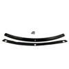 10.5inch Smoke Windshield + Gloss Black Windshield Trim Windscreen Compatible