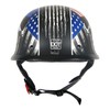 1Storm Novelty Motorcycle Half Face Helmet Open German Style DOT