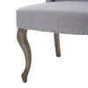 Christopher Knight Home Niclas Accent Chair, Light Grey